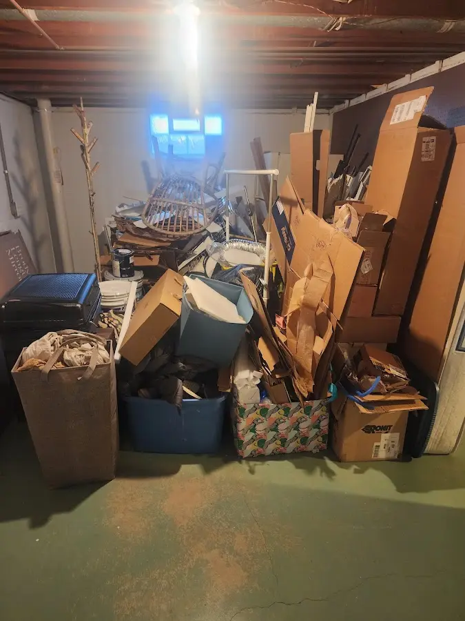 Roll-off dumpster container at job site for 40 Yard Dumpster Rental in Lamesa